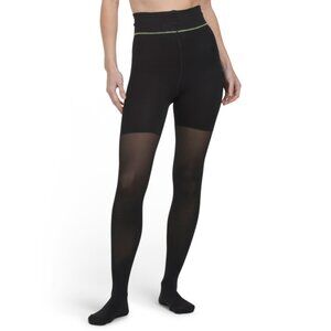 SHEERTEX Black Luxury Shaping Sheer Rip Resist Tights